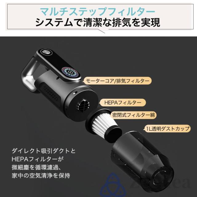 掃除機❤️コードレス ハンディ ハンディクリーナー 敬老の日 強力吸引