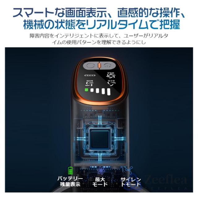 掃除機 コードレス 超強力吸引 50000pa 3WAY ハンディクリーナー 軽量 LEDライト付 スティック掃除機 壁掛けブラケット HEPA多重濾過 母の日 父の日 省エネ_13