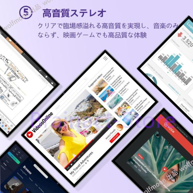 Android15 タブレット PC 本体 10インチ 2026最新作 5G 16+512GB FullHD 通話対応 WiFi 在宅勤務 ネット授業 GPS コスパ最高 安い クリスマス タブレット本体