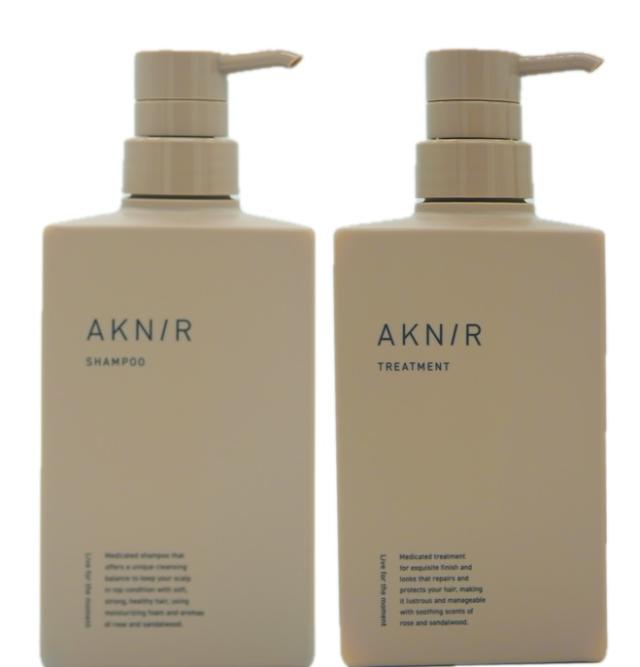 AKNIR シャンプー ×トリートメント ボトル2本 + 詰め替え6袋 セット AKNIR シャンプー ×トリートメント ボトル2本 + 詰め替え6袋 セット