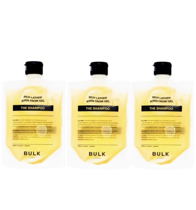 【３袋】BULK HOMME バルクオム THE SHAMPOO　ザ シャンプー　200g 　プレゼント