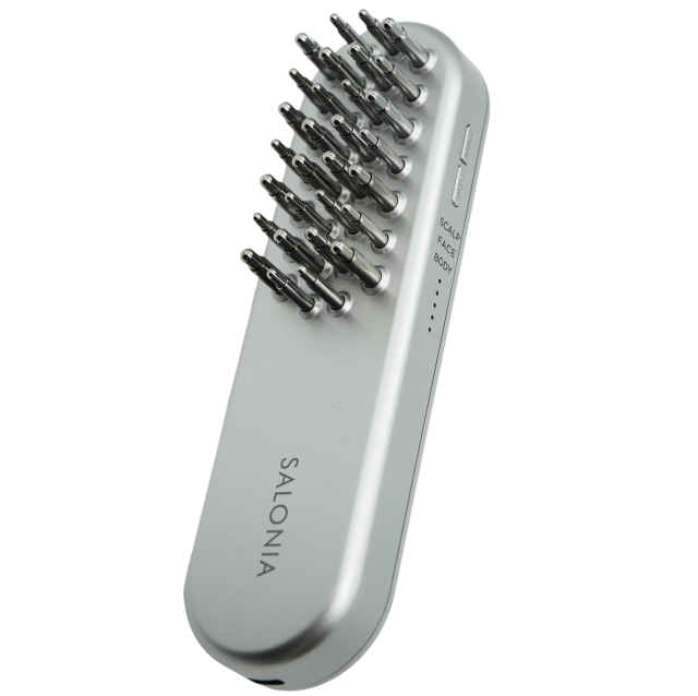 サロニア 電気ブラシ ems salonia ヒート くし リフト 美顔器 3dケア