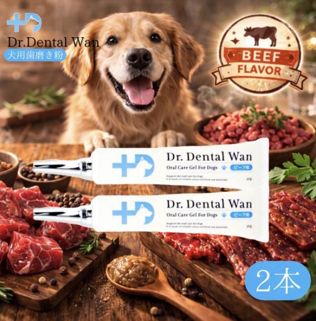 ドクターデンタルワン ビーフ味 ２本 ペット 30g Dr.DentalWan