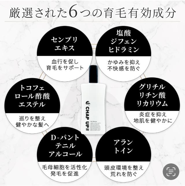 チャップアップ CHAPUP 育毛ローション 120mL 1本の通販はau PAY