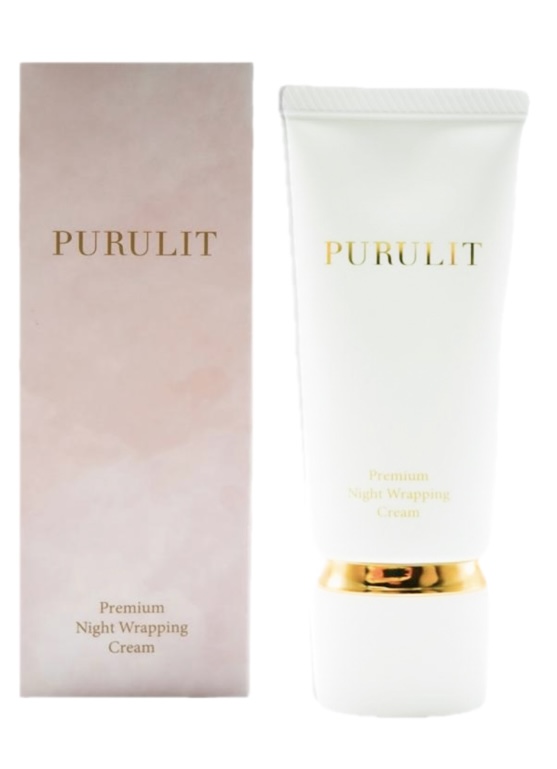 プルリット PURULIT プレミアムナイトラッピングクリーム 35g withCOSME ナイトクリーム  プルリットナイト 高保湿マスク 日本製