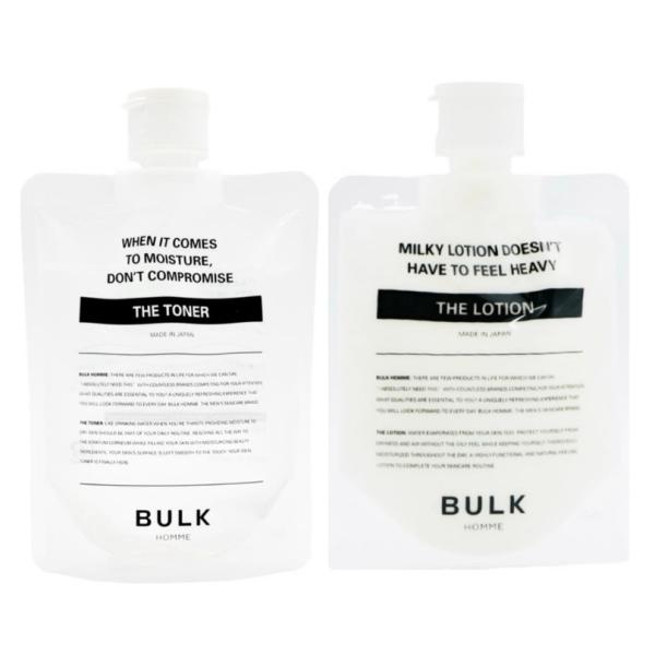 バルクオム THE TONER (ザ トナー) THE LOTION (ザ ローション)  化粧水・乳液セット BULK HOMME メンズスキンケア メンズコスメ バレンタイン おしゃれ