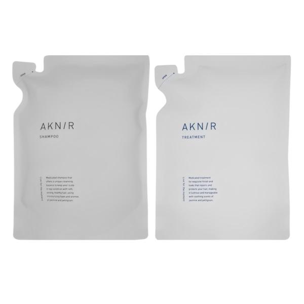 詰め替え　AKNIR アクニー 薬用ヘアシャンプー＆トリートメント セット 各 300ml 医薬部外品　プレゼント　ギフト　母の日の通販は 8,075円