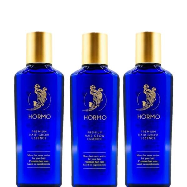 【3本】ホルモ プレミアムヘアグロウエッセンス 80ml 約1ヶ月分 HORMO 育毛剤 頭皮 ギフト プレゼント 誕生日　の通販は育毛・養毛剤
