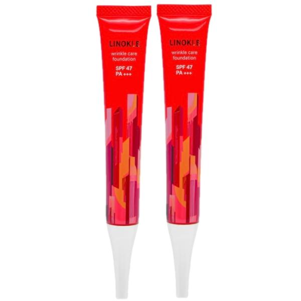 LINOKLE リンクルケアファンデーション 20g 3本セット LINOKLE リンクルケアファンデーション 20g 3本セット
