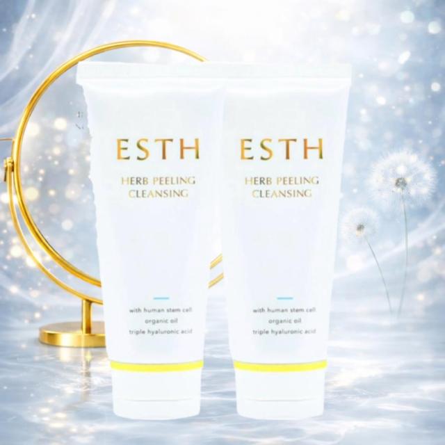 2箱 ESTH ハーブピーリングクレンジング 120g【公式通販】