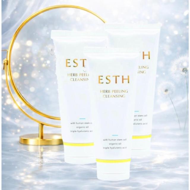 3箱 ESTH ハーブピーリングクレンジング 120g 12,439円