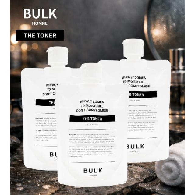 バルクオム 化粧水 メンズ THE TONER ザ トナー 3袋 【公式通販】