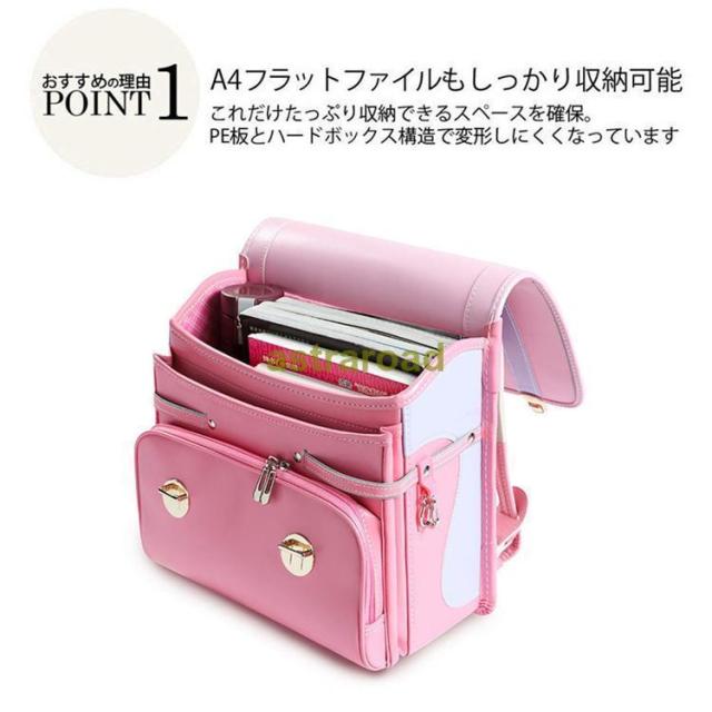 ランドセル 男の子 女の子 スクールバッグ キッズ A4フラットファイル対応 リュック バックパック 大容量 防水仕上げ 通学 入学お祝い 4色展開 リュックサック_1