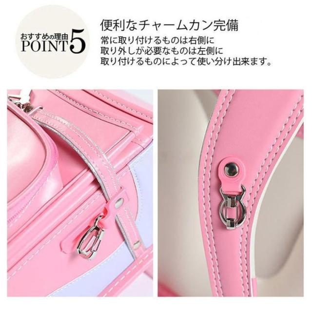 ランドセル 男の子 女の子 スクールバッグ キッズ A4フラットファイル対応 リュック バックパック 大容量 防水仕上げ 通学 入学お祝い 4色展開 リュックサック_5