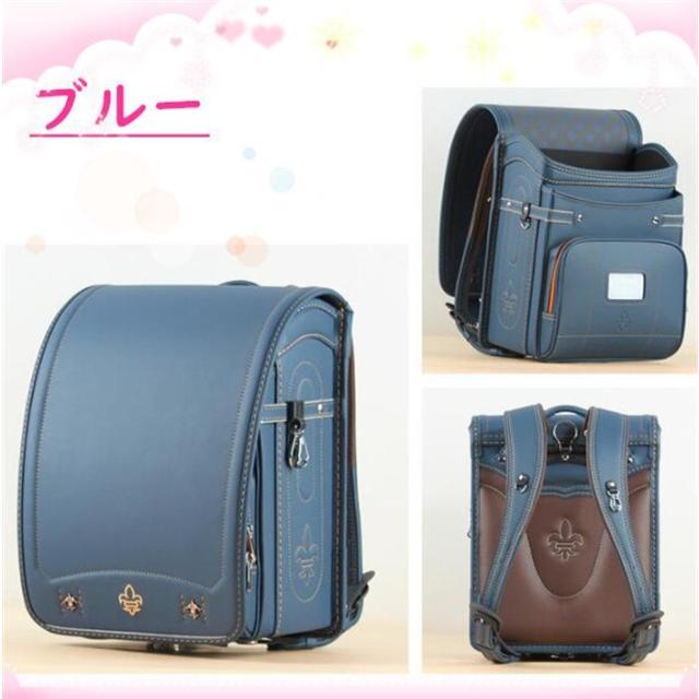 ランドセル 男の子 女の子 高級合皮 大容量 自動ロック 防水 schoolbag 通学 ランドセル かばん A4フラット ファイル対応 軽量 バッグ_4