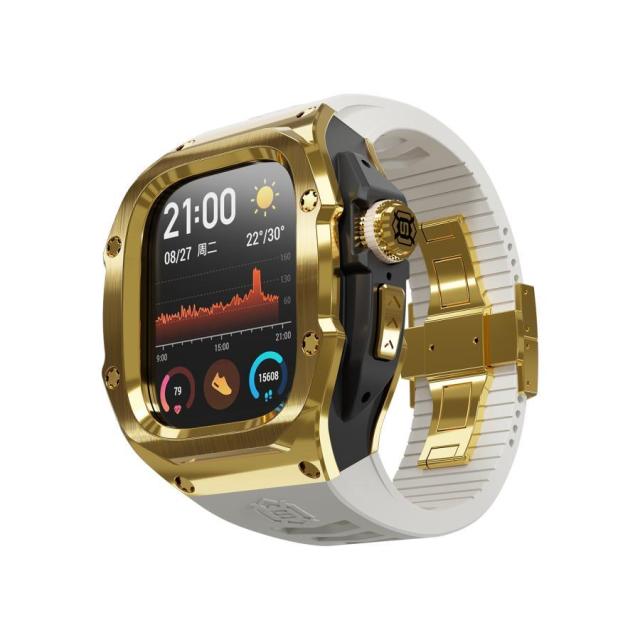 コンパチブル Apple Watch Ultra/Ultra 2対応 49mm専用バンド アップルウォッチ Ultra/Ultra 2交換バンド タリー保護 エッジ保護 耐衝撃 傷防止 メンズ 2024_2