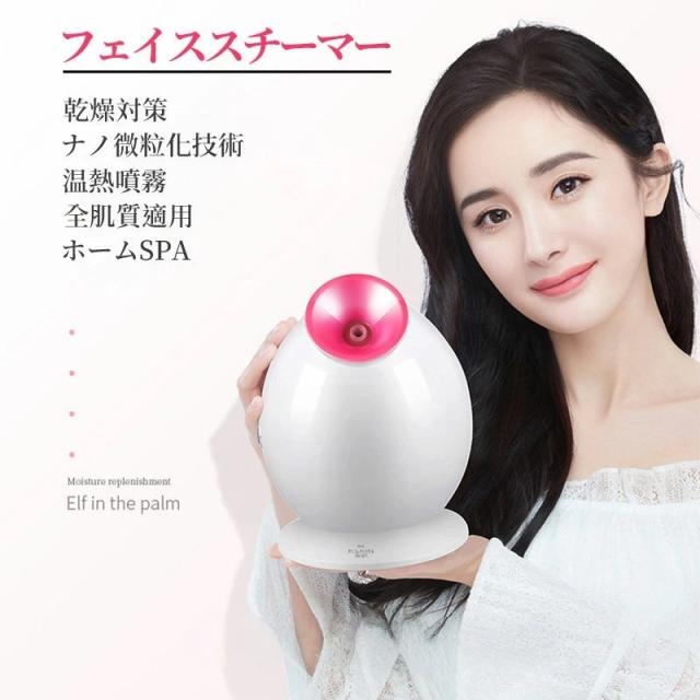 フェイススチーマー スチーマー美顔器 ナノ微粒化 70ML 美容