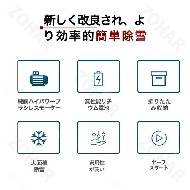 除雪機 コードレス 電動除雪機 充電式 家庭用 雪かき機 スノーブロワー 1000W 純銅モーター 素早い除雪 調整可能なハンドル コードレス 除雪幅31cm 最大投雪距離8m 除雪深さ15cm 安全スイッチ 冬 雪かき 多用途 お庭 工場敷地 除雪器具_1