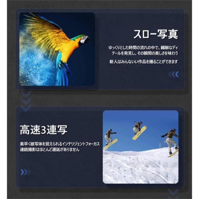 ビデオカメラ 4K 4800万画素 DVビデオカメラ 日本製センサー デジタルビデオカメラ 4800W撮影ピクセル vlog 日本語の説明書 16倍デジタルズーム 赤外夜視機能_10