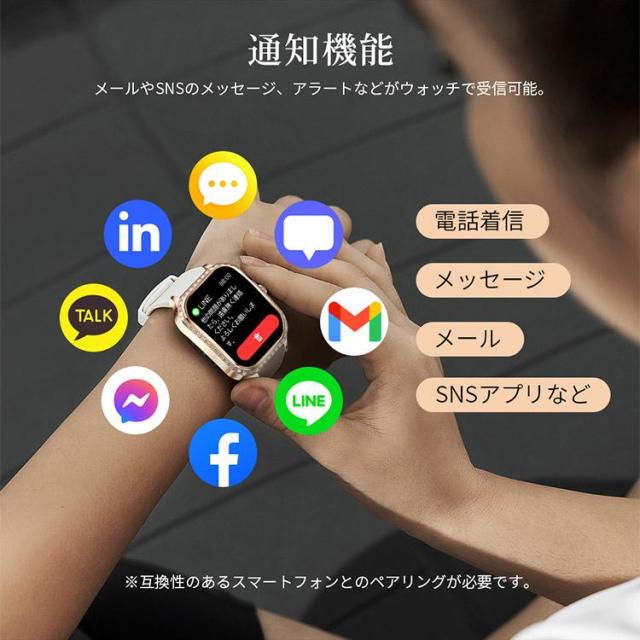 スマートウォッチ レディース 母の日 御膳上等感 御上さん向け 電話を掛ける役立つこと 多役立つこと位置づける 心臓の鼓動数 大画面 月の物一巡り 24第四次元思わしい保護すること 運動すること書きとどめる 歩数計 IP68雨合羽 ウオッチ お休み保護すること