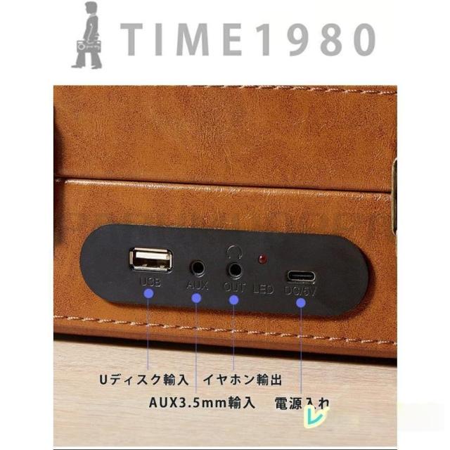 CDプレーヤー HiFi高音質スピーカー bluetooth5.0 新品 懐かしい プレーヤー 音楽鑑賞 語学勉強 おしゃれ 卓上 コンパクト A-Bリピート USB対応 リスニング_3