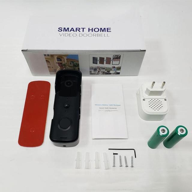 インターホン カメラ付き ドアホン 防犯カメラ 防水 WIFI遠隔監視