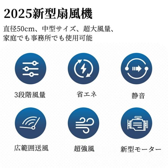 扇風機 dcモーター 大型58cm工業扇 風量3段階調節 扇風機 サーキュレーター タワーファン フロア型 循環送風機 送風機 扇風機 静音 自然風 お手入れ簡単 空気清浄 省エ 工場扇風機 衣類乾燥機 卓上 エアーファン 送風器