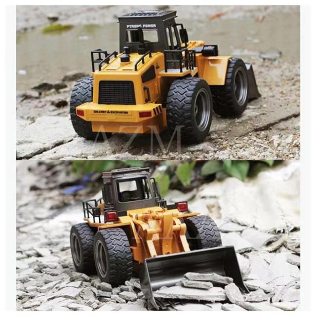 ラジコンブルドーザー ホイールローダー RC リモコンカー 2.4GHz おもちゃ 働く車 重機 建設機 工事車両 充電式 知育玩具 大人 男の子 ギフト 2025 こどもの日_10