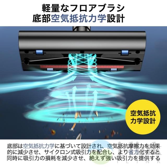 掃除機 コードレス 充電式 強力吸引 人気 サイクロン式 48000Pa 軽量ハンディ掃除機 5WAY USB-TypeC充電式 スティック 一人暮らし 省エネ 女性 車両用 2025最新_8