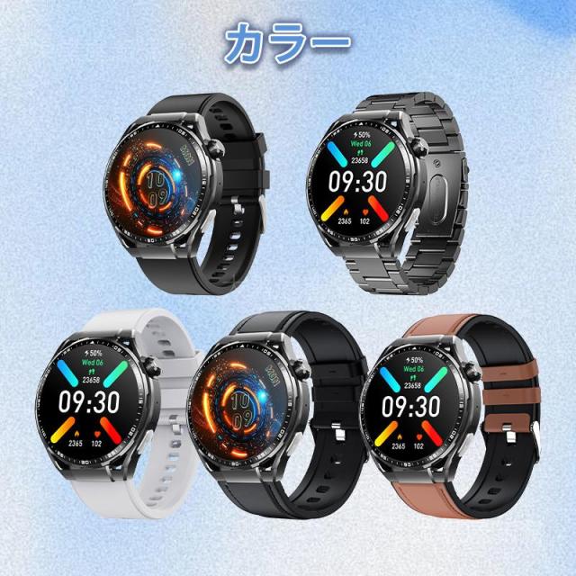 スマートウォッチ 日本製 センサー 通話機能 心電図ECG+PPG 24時間健康管理 血圧 心拍数 睡眠管理 酸素濃度 歩数計 音楽?カメラ制御 SOS機能 敬老の日 ギフト_12