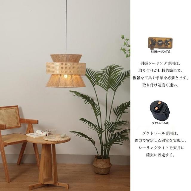 ペンダントライト おしゃれ 木製 透かし LED電球 レトロ 北欧 天井照明器具 お洒落 リビング ダイニング インテリア キッチン ベッドルーム シンプル 吊下げ灯_4