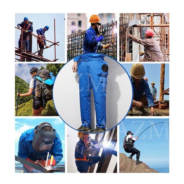 空調作業服 空調パンツ セット ファン バッテリー付き メンズ 夏用 溶接対応 高温作業 農作業 倉庫 UVカット 建築 仕事 屋外作業 日焼け止め 熱中症対策 大風量 空調作業服 空調パンツ セット ファン バッテリー付き メンズ 夏用