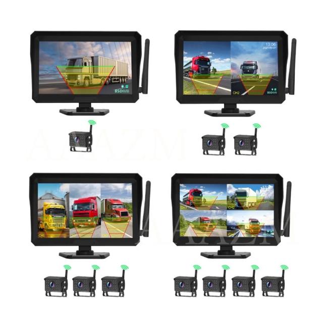ドライブレコーダー 無線 前後 駐車監視 カードラレコ モバイルバッテリー トラック用 自動車 AHDデジタル高画質 分離式カメラ wifi対応_15