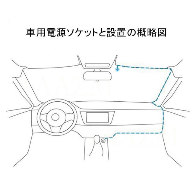 ドライブレコーダー 前後 車内3カメラ タッチパネル 4インチIPS液晶 1080P高画質 500万画素 ドラレコ 駐車監視 車載カメラ_16
