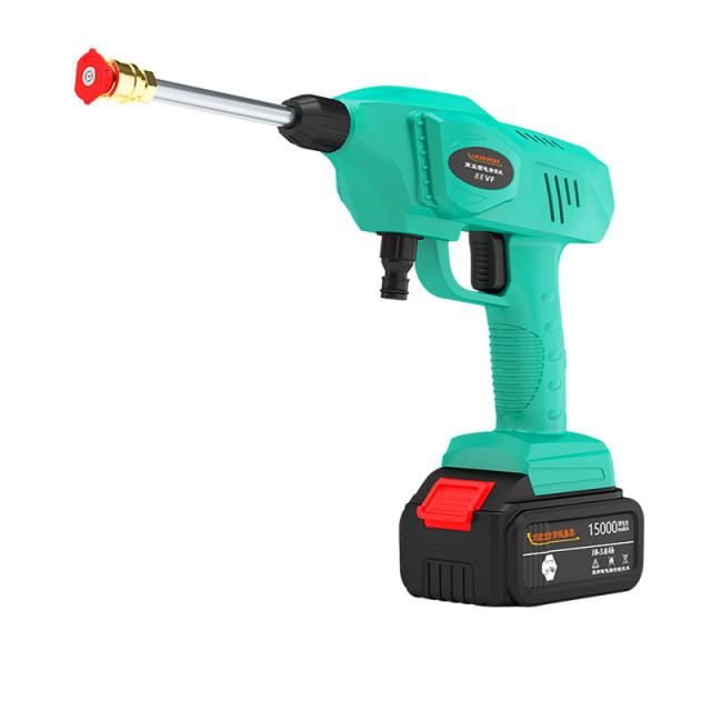 高圧洗浄機 コードレス 大容量バッテリー 家用 軽量 車 壁 ベランダ 網戸 玄関ポーチ洗浄 年末大掃除 手持ち自吸 高圧洗浄器 充電式