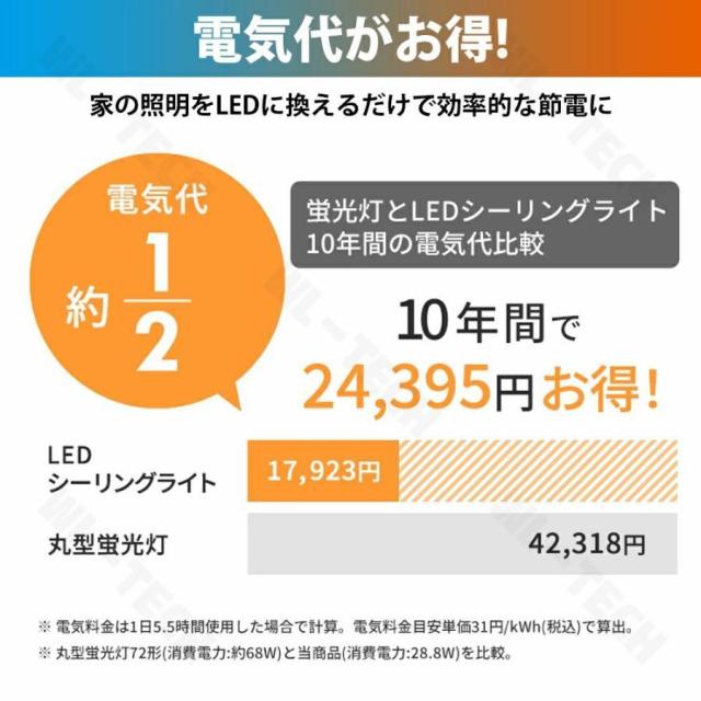 シーリングライト LED 調光調色 照明 おしゃれ 北欧 リモコン付き スマホ操作 照明器具 6畳 8畳 10畳 天井照明 インテリア ライト 和室 洋室 節電 省エネ 北欧_14