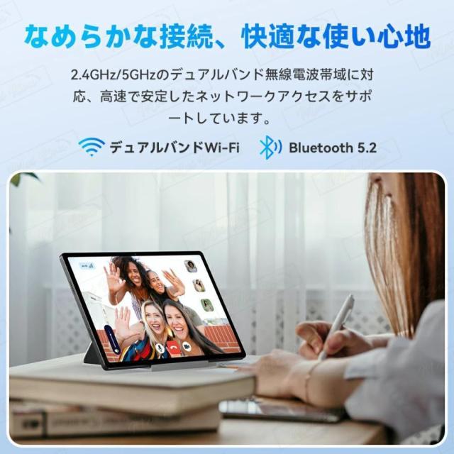 タブレット PC Incell FHD 4Kの超高解像度 PC 10インチ Android15.0 simフリー 新品 GPS 2560*1600 IPS液晶 simフリー 軽量 ネット授業 人気 おすすめ_8