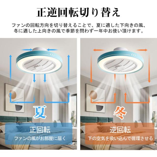 【送風できる照明】冷暖房対応 シーリングファンライト led シーリングサーキュレーター 引掛対応 新生活 電球 10畳 12畳 14畳 一人暮らし 節電 小型