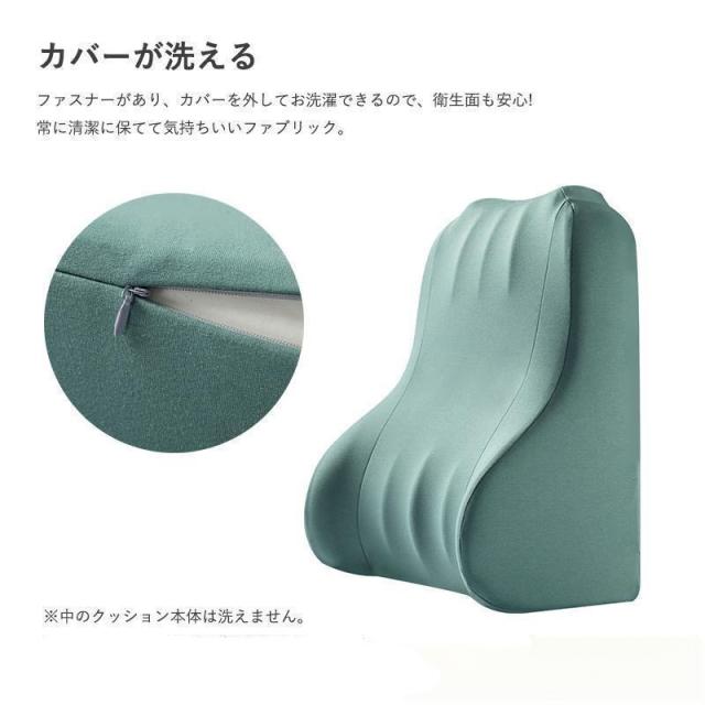 背もたれ クッション 三角クッション 高反発 背中 ごろ寝足上げ うつぶせ 三角枕 ベッドクッション 腰当て 背当て ごろ寝 お昼寝 読書 座布団 枕 腰痛 疲れない_6