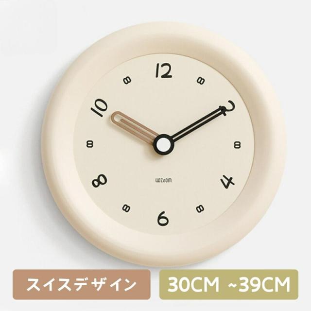 壁掛け時計 非電波時計 掛け時計 静音 おしゃれ 軽量 壁時計 30 39CM 北欧 時計 壁掛け 掛時計 かべ掛け時計 かわいい シンプル 大きい 静か 音がしない
