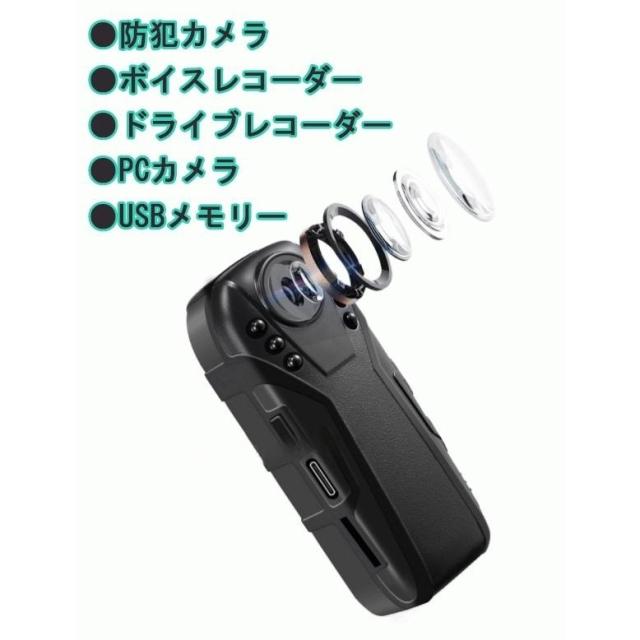 防犯カメラ 小型カメラ アクションカメラ 1080P ハイビジョン スポーツカメラ ビデオカメラ ドライブレコーダー ボイスレコーダー_1