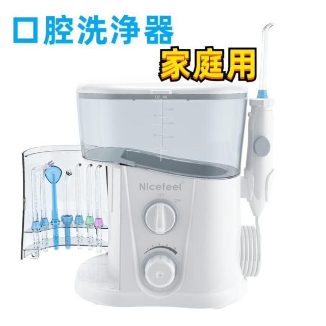 口腔洗浄器 歯垢除去 オーラルケア 口内洗浄機 1000ml大容量 10段階水圧調節可能 家庭用 ウォーターピック 歯周ポケット 歯間 取り付け動画 防水防滴 プレゼント