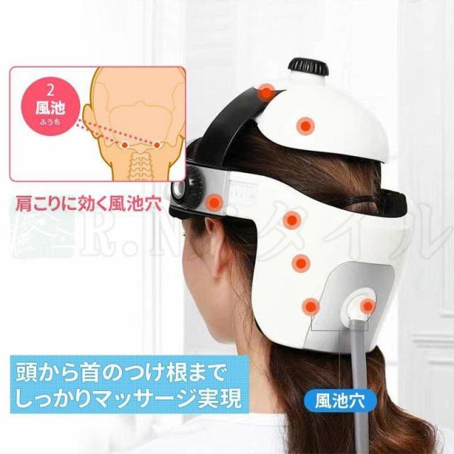 マッサージ器 ヘッドスパ ハンズフリー 頭皮エステ マッサージャー ヘッドマッサージ機 頭皮ケア 家電 効果 自宅 ヘアケア 頭皮マッサージ 健康 プレゼント_10