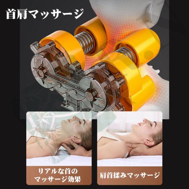 マッサージシート マッサージ器 マッサージ機 腰 背中 腰 解消グッズ 枕 ストレス解消 マッサージ 温め 肩凝り 肩コリ ねもみ 首凝り 首 母の日_9