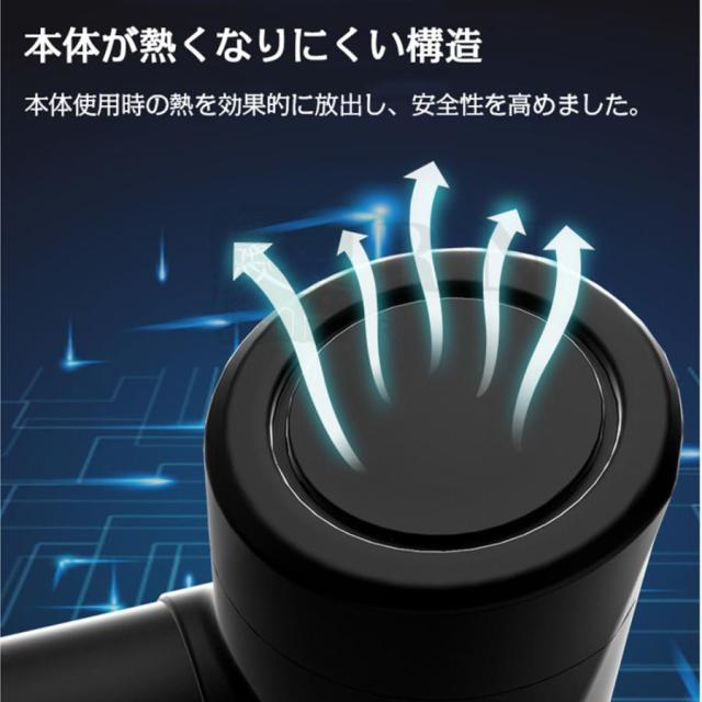 マッサージ器 マッサージガン ミニ 筋膜リリース マッサージ機 ハンディー メンズ 肩 首 腰 オフィス 在宅勤務 レディース 男女兼用 全身リフレッシュ 充電式_7