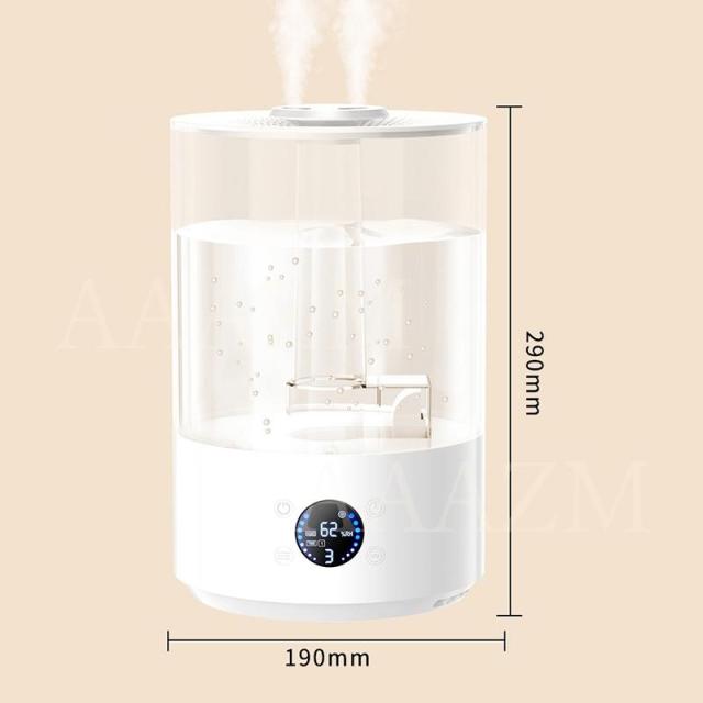 加湿器 大容量 7.8L 卓上 おしゃれ 静音 超音波式 上から給水 省エネ 高級超音波 小型 卓上加湿器 LEDライト付き コンセント給電 北欧 寝室 オフィス