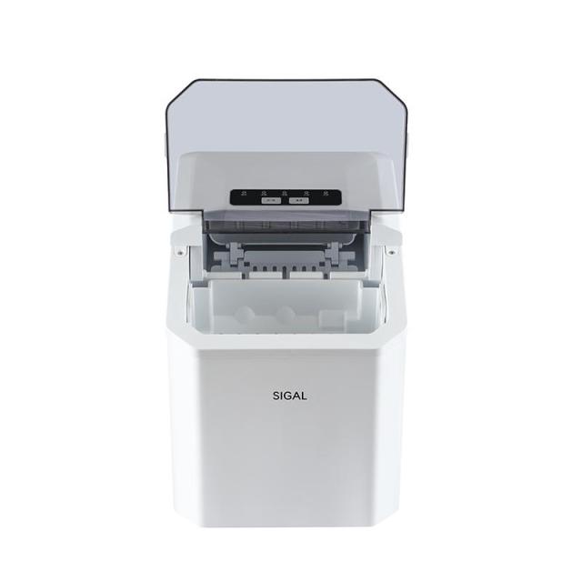 製氷機 家庭用 小型 高速 自動製氷機 選べる 氷サイズ2種選択可 ロック氷 パワフル氷製造機 1.3L 一度製氷9個 簡単操作