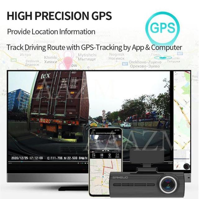 ドライブレコーダー 前後 車載1/2カメラ wifi対応 スマホ連動 1440P/1080P高画質 ドラレコ 駐車監視_9