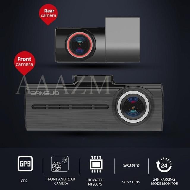 ドライブレコーダー 前後 車載1/2カメラ wifi対応 スマホ連動 1440P/1080P高画質 ドラレコ 駐車監視_1