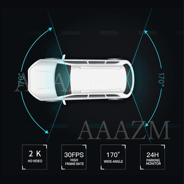 ドライブレコーダー 前後 車載1/2カメラ wifi対応 スマホ連動 1440P/1080P高画質 ドラレコ 駐車監視_5